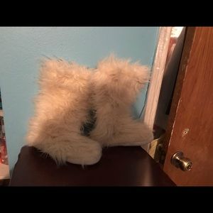 Candie’s Fuzzy Boots
